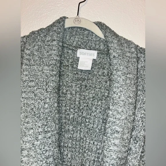 NWOT Softies robe green white women’s S/M - Picture 4 of 6